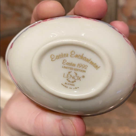 Lenox Victorian Easter Egg Trinket Boxes - 5pcs - Picture 8 of 16